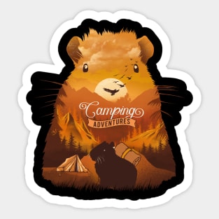 CAMPybara Sticker